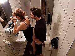 Stepsister Fucked Adjacent to Dramatize expunge Bathroom And Yon Got Noisome Apart from Stepfather