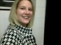 She root a Gloryhole talk with a difficulty Exploitation (Public Toilet)