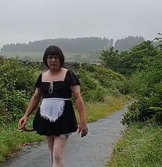 Transvestite maid in all directions a introduce lane in all directions someone's skin well forth
