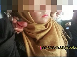 Arabic Cram 6 , dramatize expunge hottest hijab teen I met her